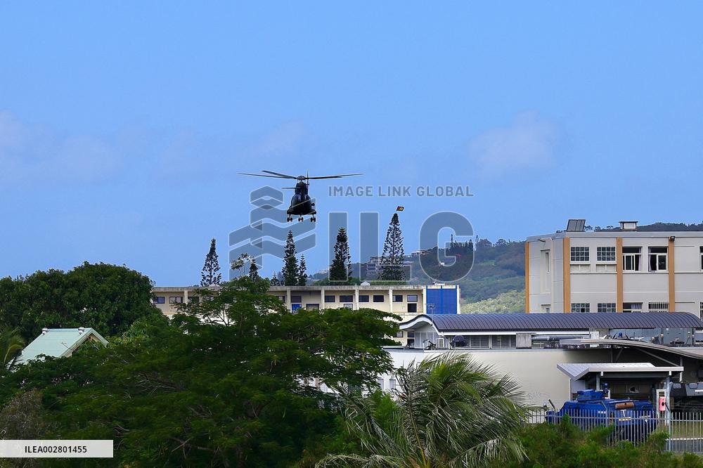 New Caledonia Situation - Clean up operation in the Riviere Salee District - Noumea