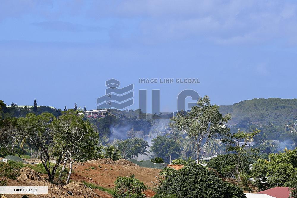 New Caledonia Situation - Clean up operation in the Riviere Salee District - Noumea