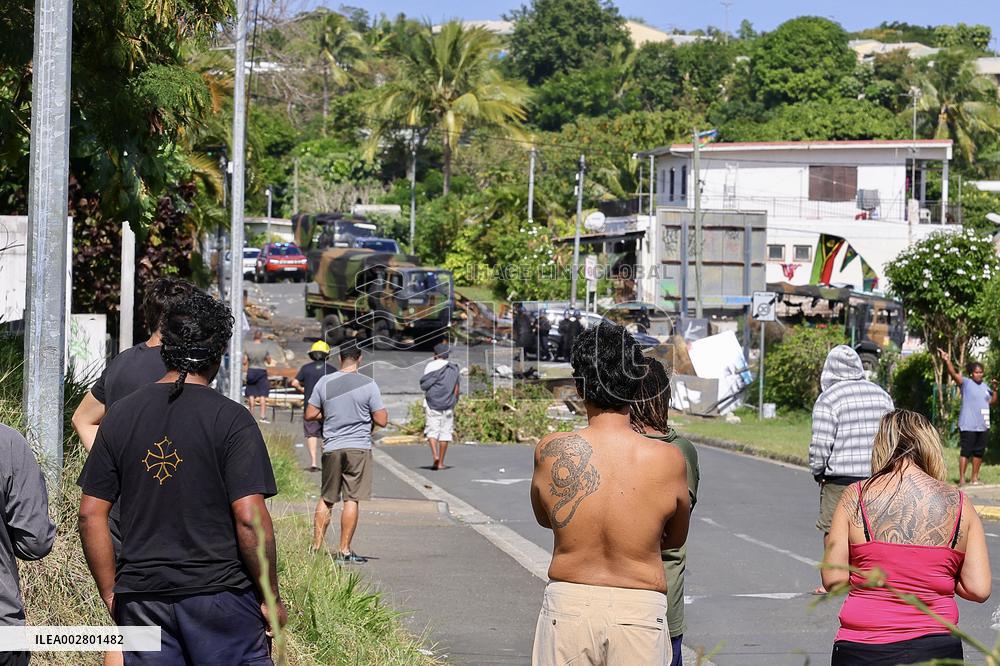 New Caledonia Situation - Clean up operation in the Riviere Salee District - Noumea