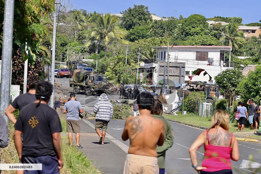 New Caledonia Situation - Clean up operation in the Riviere Salee District - Noumea
