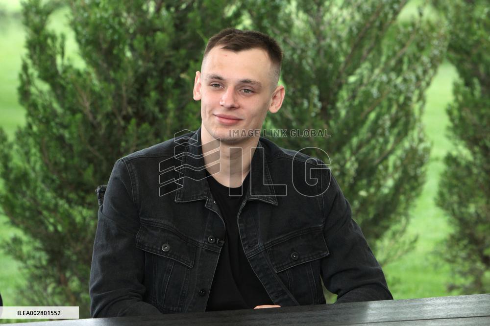Interview of Ukrainian swimmer Denys Kesil in Dnipro