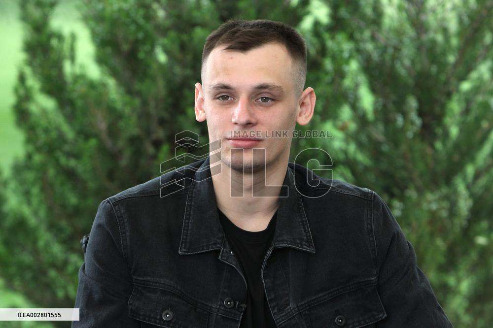 Interview of Ukrainian swimmer Denys Kesil in Dnipro