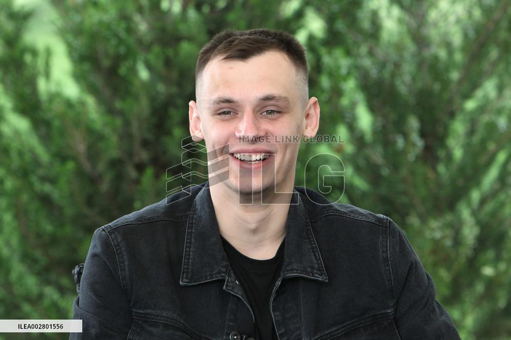 Interview of Ukrainian swimmer Denys Kesil in Dnipro