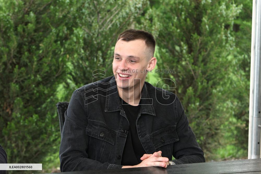 Interview of Ukrainian swimmer Denys Kesil in Dnipro