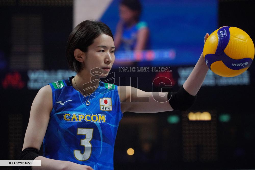 (SP)CHINA-MACAO-VOLLEYBALL-WOMEN'S NATIONS LEAGUE 2024-CHN VS JPN (CN)