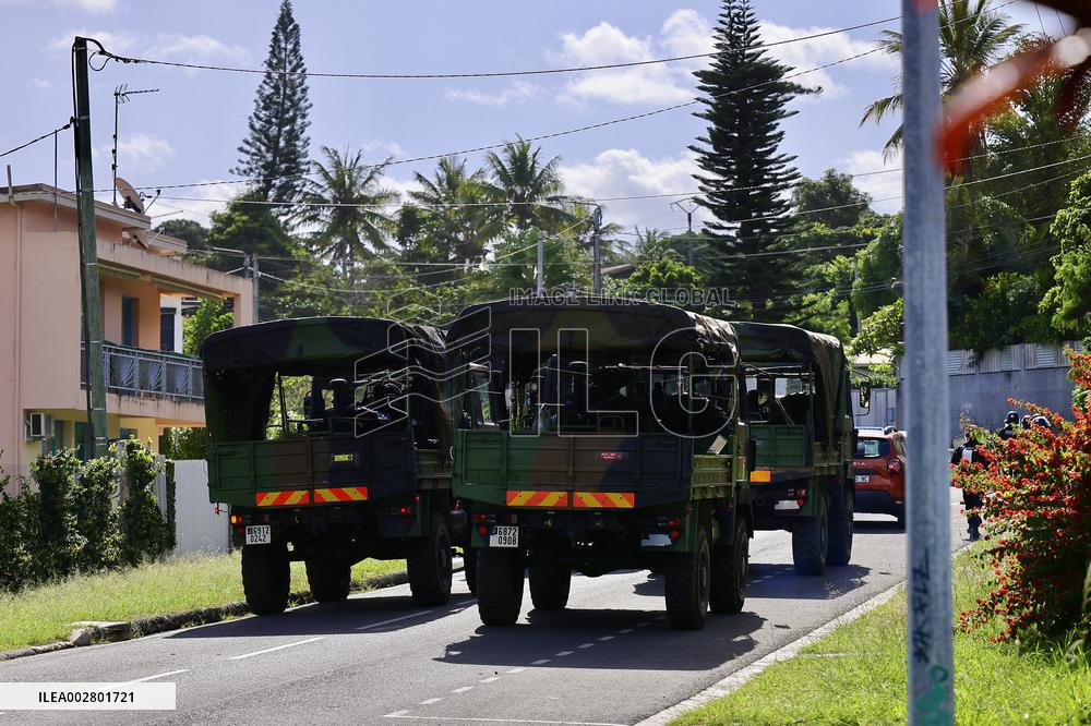 New Caledonia Situation - Clean up operation in the Riviere Salee District - Noumea