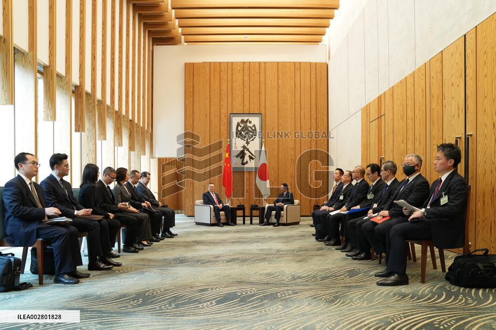 JAPAN-LIU JIANCHAO-VISIT