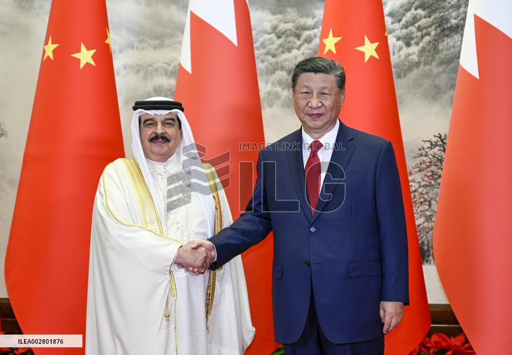 CHINA-BEIJING-XI JINPING-BAHRAIN-KING-TALKS (CN)