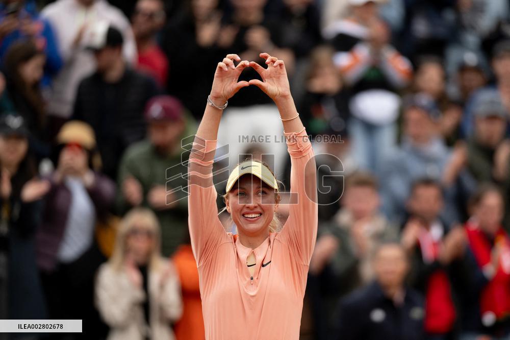 (SP)FRANCE-PARIS-TENNIS-FRENCH OPEN-WOMEN'S SINGLES