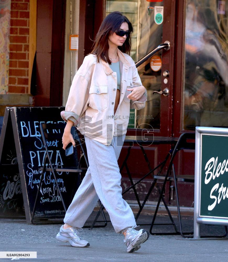 Emily Ratajkowski out in New York