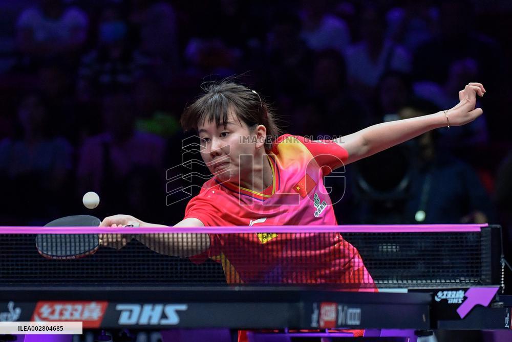 (SP)CHINA-CHONGQING-TABLE TENNIS-WTT CHAMPIONS-WOMEN'S SINGLES (CN)