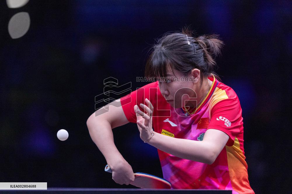 (SP)CHINA-CHONGQING-TABLE TENNIS-WTT CHAMPIONS-WOMEN'S SINGLES (CN)