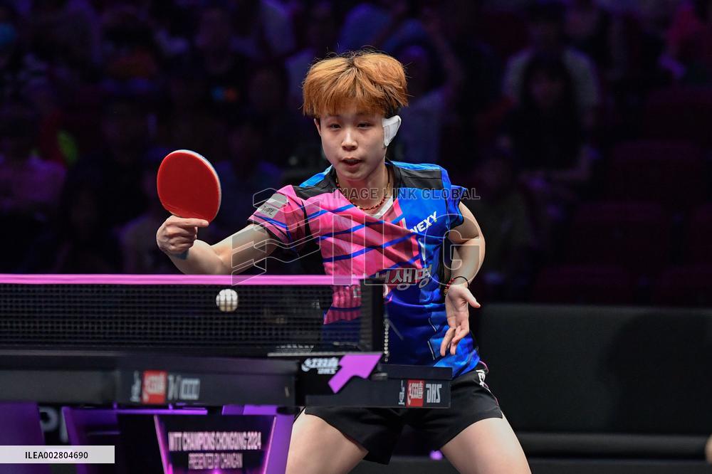 (SP)CHINA-CHONGQING-TABLE TENNIS-WTT CHAMPIONS-WOMEN'S SINGLES (CN)