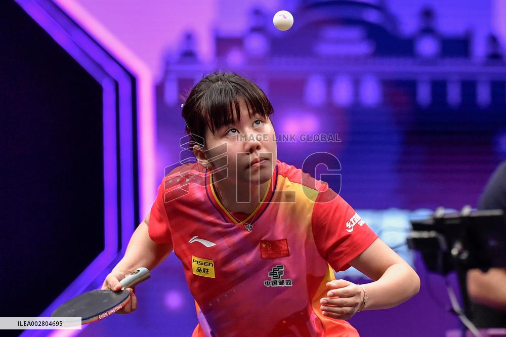(SP)CHINA-CHONGQING-TABLE TENNIS-WTT CHAMPIONS-WOMEN'S SINGLES (CN)