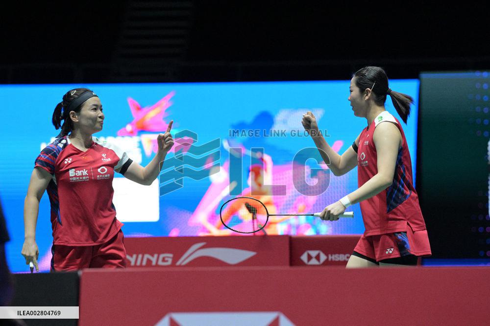 (SP)SINGAPORE-BADMINTON OPEN-WOMEN'S DOUBLES