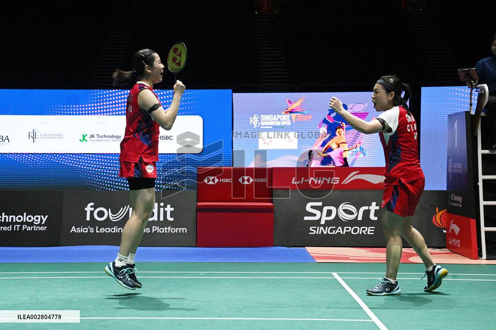 (SP)SINGAPORE-BADMINTON OPEN-WOMEN'S DOUBLES