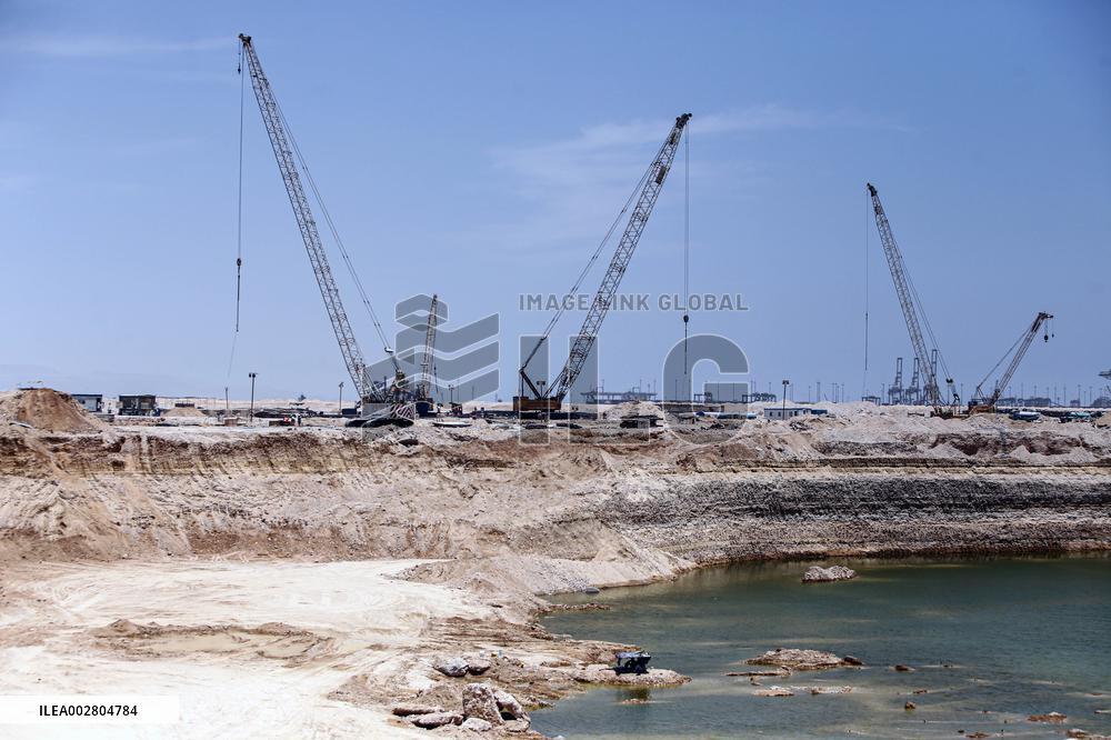 EGYPT-SUEZ-AIN SOKHNA PORT-CONTAINER TERMINAL-CONSTRUCTION