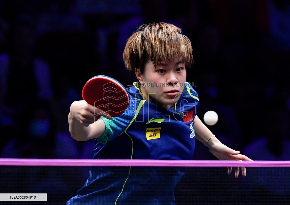 (SP)CHINA-CHONGQING-TABLE TENNIS-WTT CHAMPIONS-WOMEN'S SINGLES (CN)