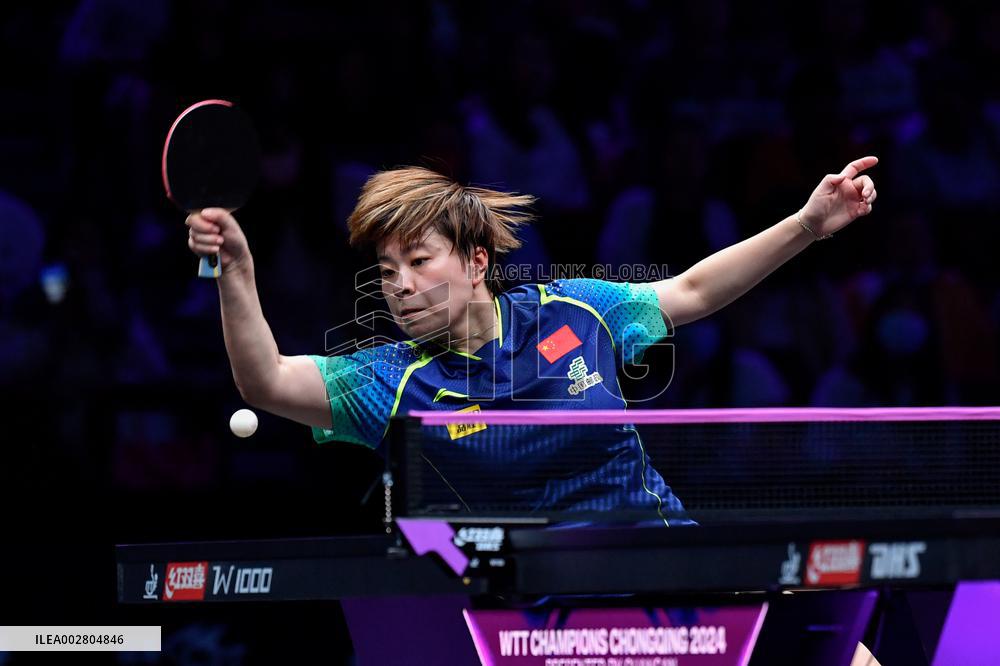 (SP)CHINA-CHONGQING-TABLE TENNIS-WTT CHAMPIONS-WOMEN'S SINGLES (CN)