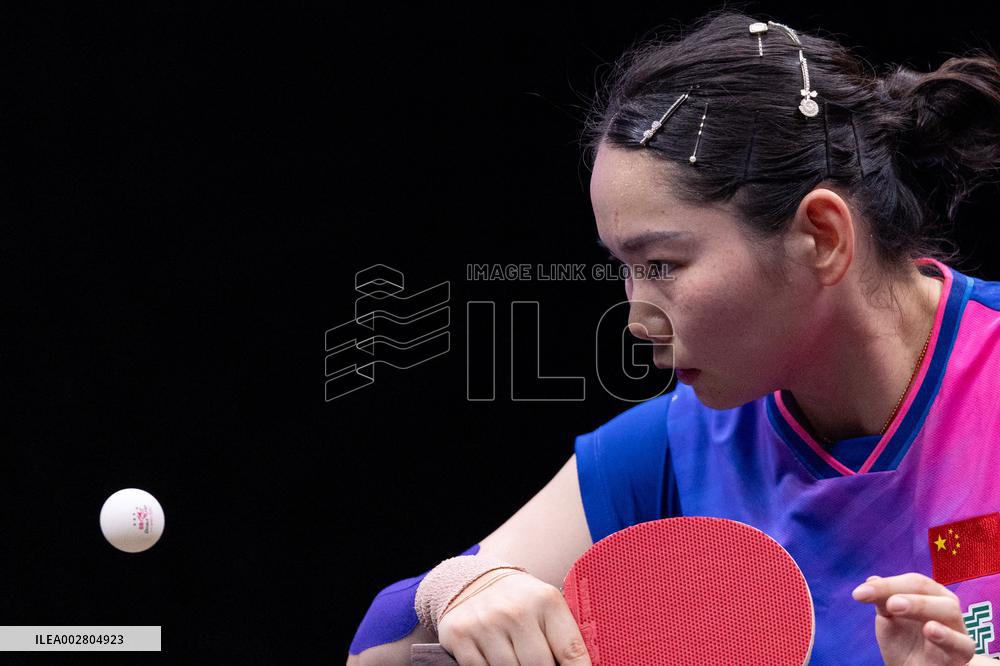 (SP)CHINA-CHONGQING-TABLE TENNIS-WTT CHAMPIONS-WOMEN'S SINGLES (CN)