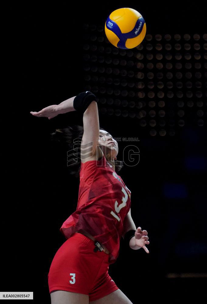 (SP)CHINA-MACAO-VOLLEYBALL-WOMEN'S NATIONS LEAGUE 2024-JPN VS DOM (CN)