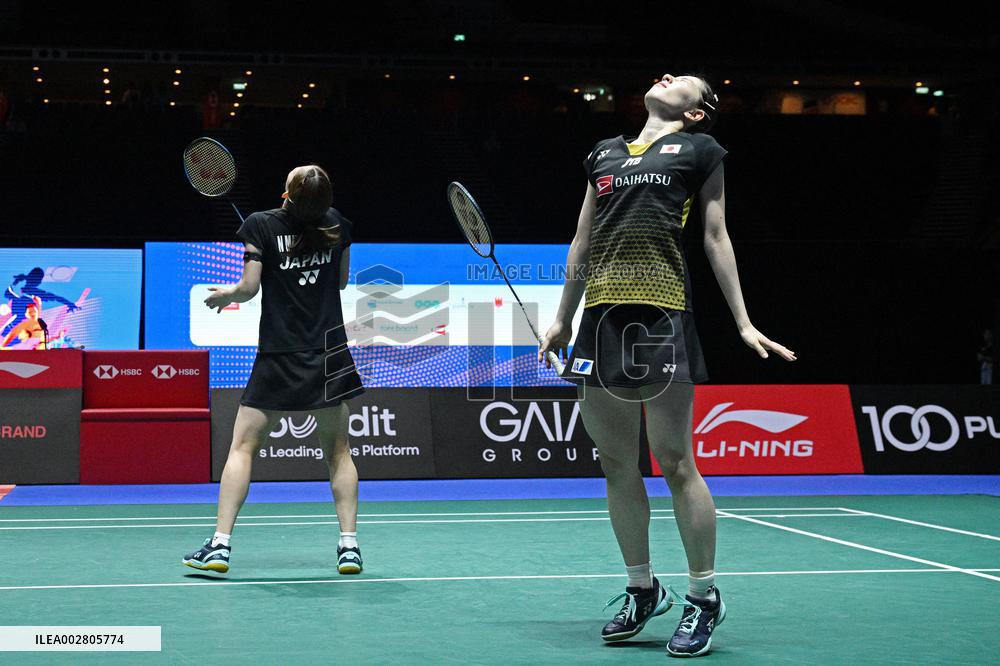 (SP)SINGAPORE-BADMINTON OPEN-WOMEN'S DOUBLES-SEMIFINAL