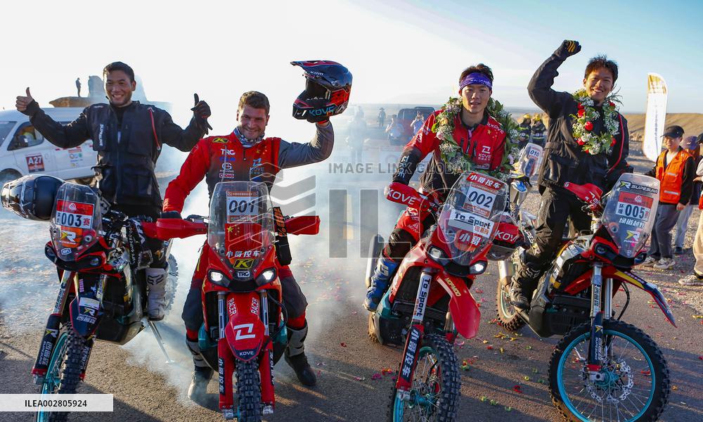 (SP)CHINA-XINJIANG-AKSU-TAKLIMAKAN RALLY-10TH STAGE (CN)