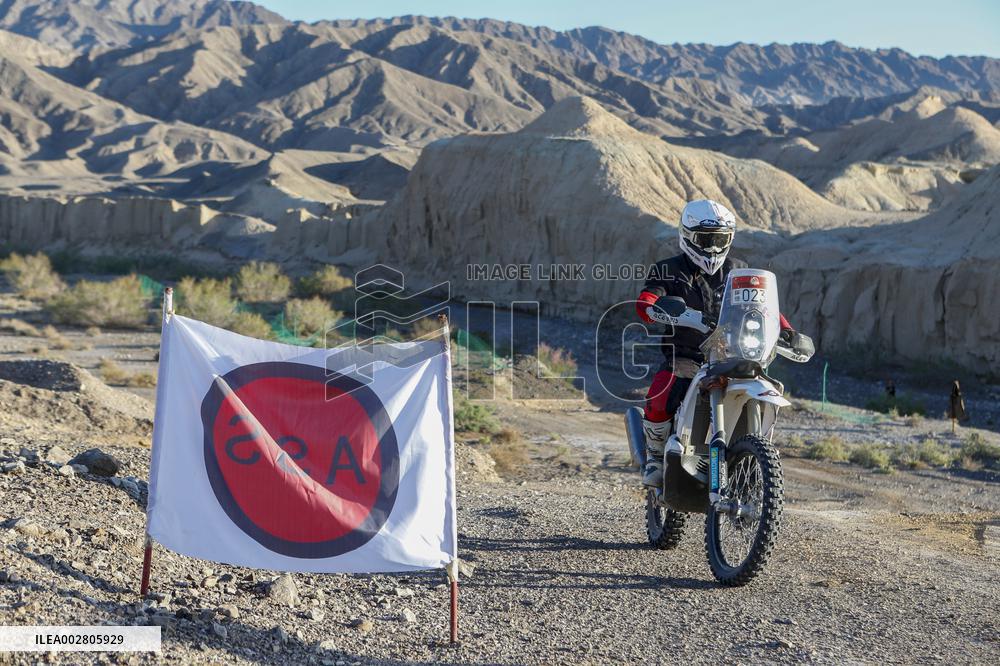 (SP)CHINA-XINJIANG-AKSU-TAKLIMAKAN RALLY-10TH STAGE (CN)