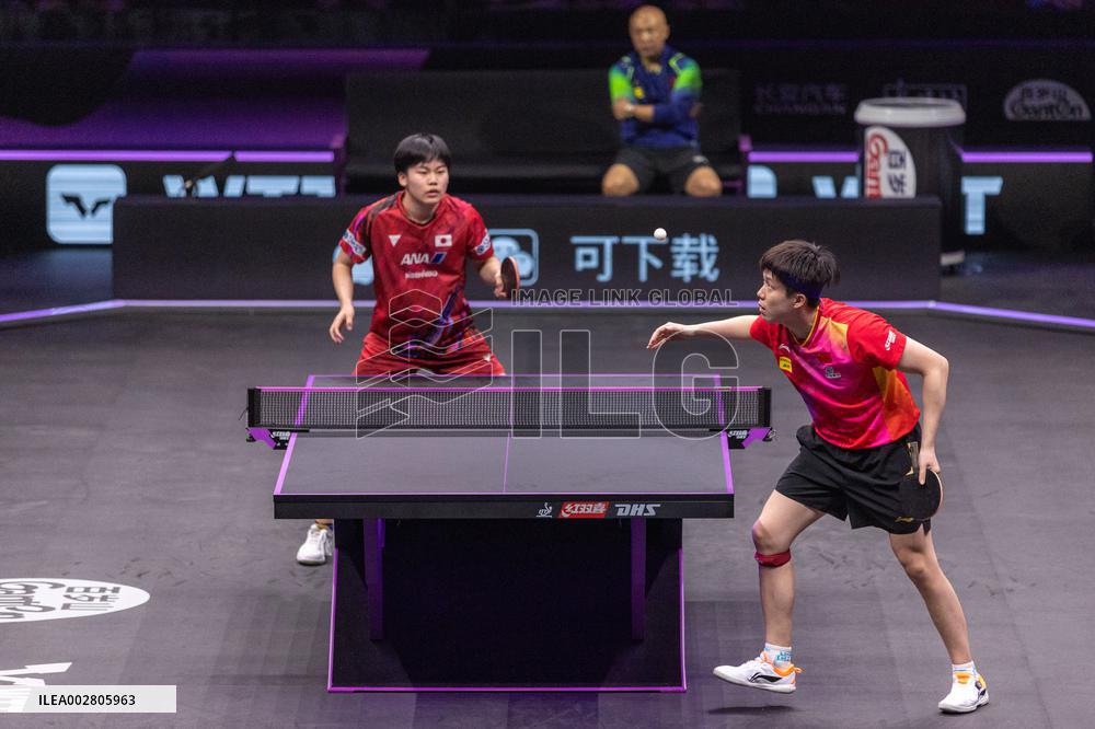 (SP)CHINA-CHONGQING-TABLE TENNIS-WTT CHAMPIONS-MEN'S SINGLES (CN)