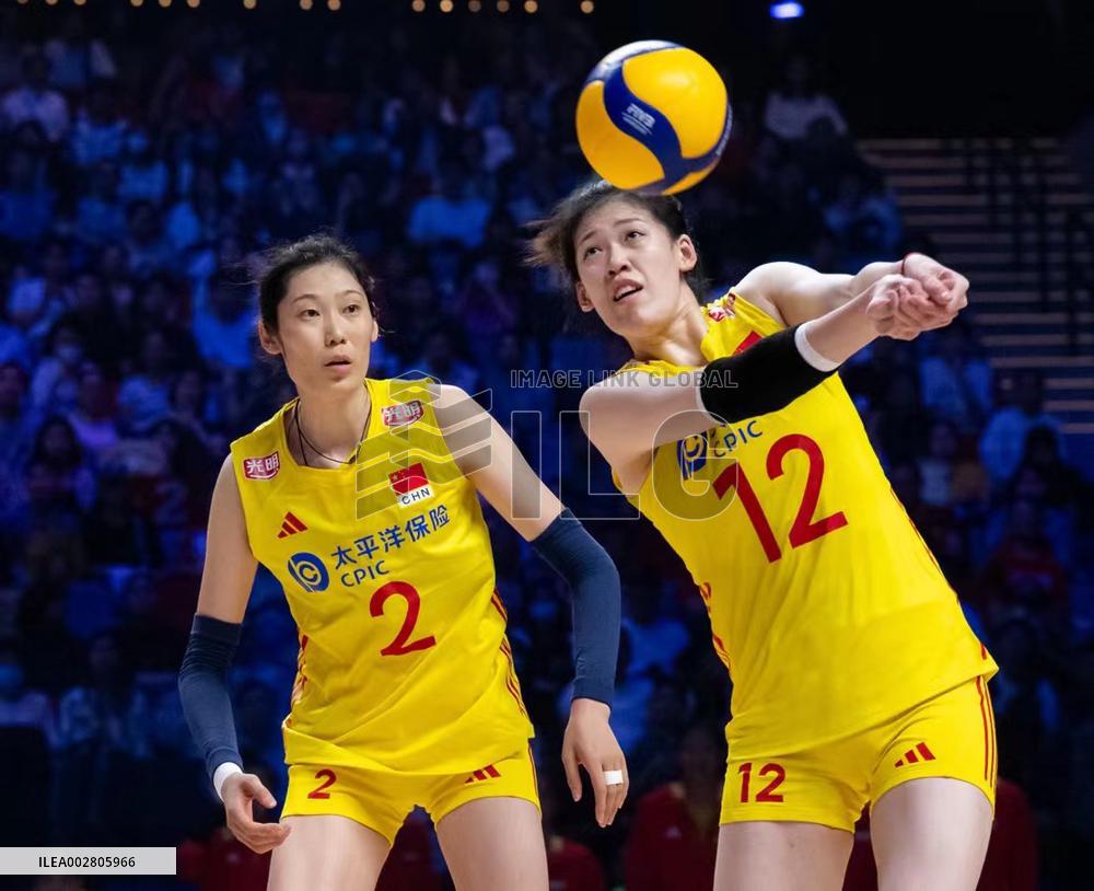 (SP)CHINA-MACAO-VOLLEYBALL-WOMEN'S NATIONS LEAGUE 2024-THA VS CHN (CN)
