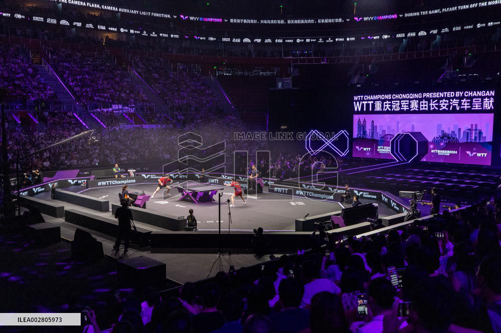 (SP)CHINA-CHONGQING-TABLE TENNIS-WTT CHAMPIONS-MEN'S SINGLES (CN)