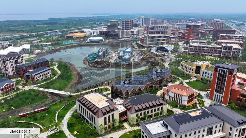 Huawei's Shanghai Qingpu R&D Center Construction in Shangh