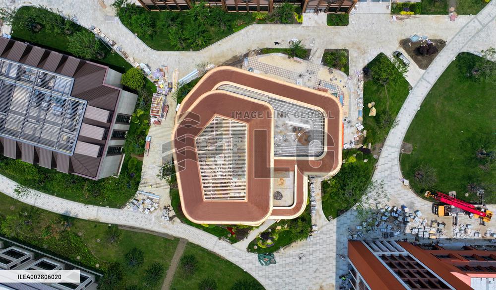 Huawei's Shanghai Qingpu R&D Center Construction in Shangh