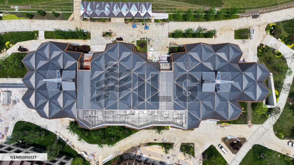 Huawei's Shanghai Qingpu R&D Center Construction in Shangh