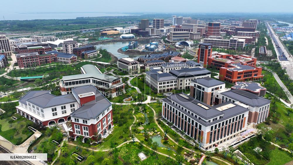 Huawei's Shanghai Qingpu R&D Center Construction in Shangh