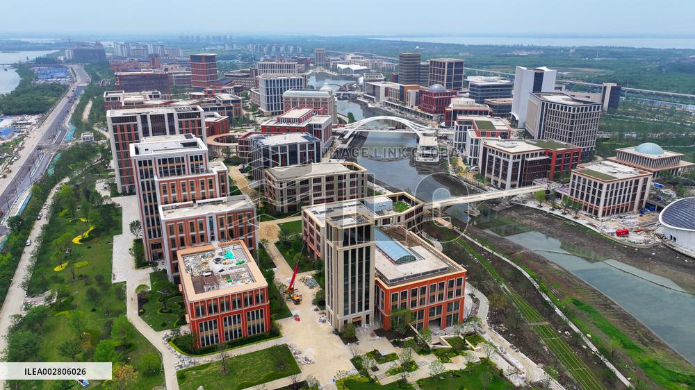 Huawei's Shanghai Qingpu R&D Center Construction in Shangh