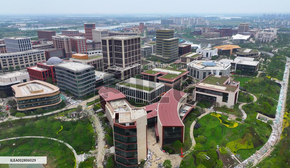 Huawei's Shanghai Qingpu R&D Center Construction in Shangh