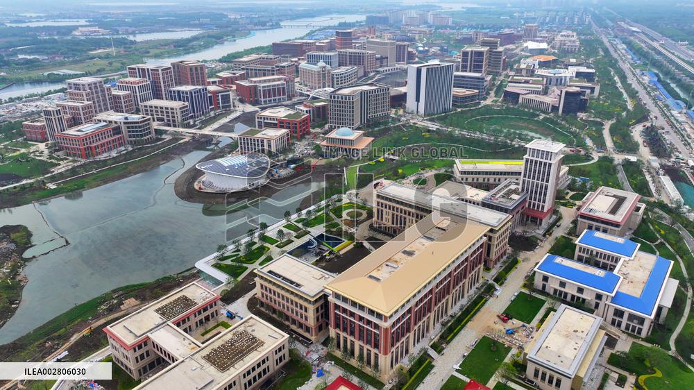 Huawei's Shanghai Qingpu R&D Center Construction in Shangh