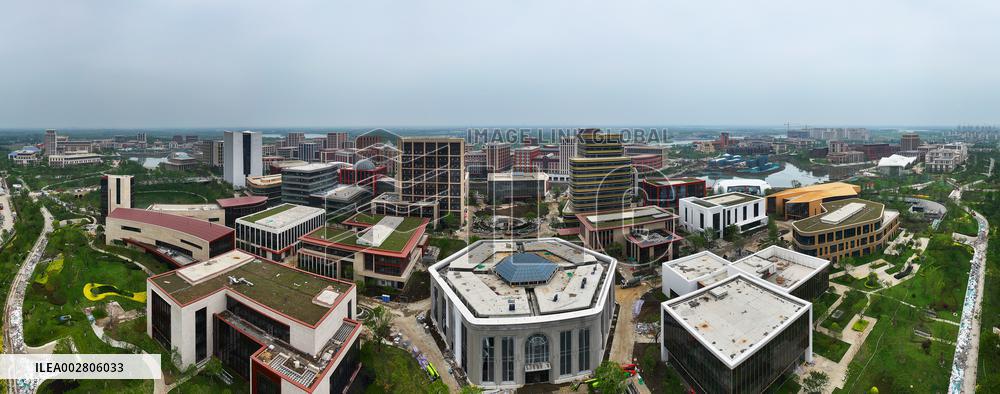 Huawei's Shanghai Qingpu R&D Center Construction in Shangh