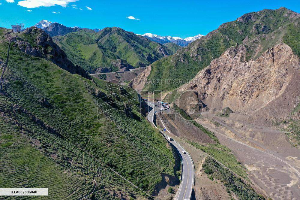 CHINA-XINJIANG-DUKU HIGHWAY-TRAFFIC RESUMPTION (CN)