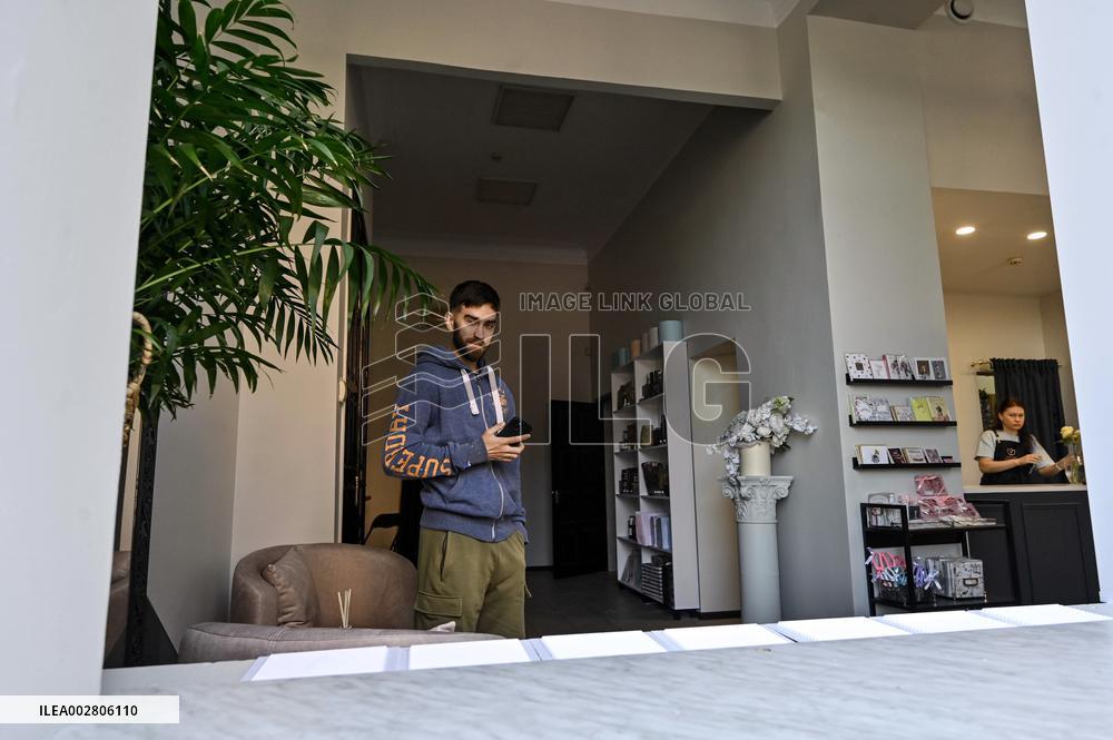 Aftermath of Russian missile attack in Zaporizhzhia