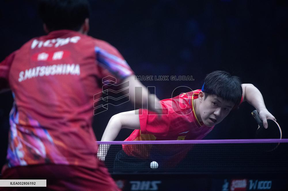 (SP)CHINA-CHONGQING-TABLE TENNIS-WTT CHAMPIONS-MEN'S SINGLES (CN)
