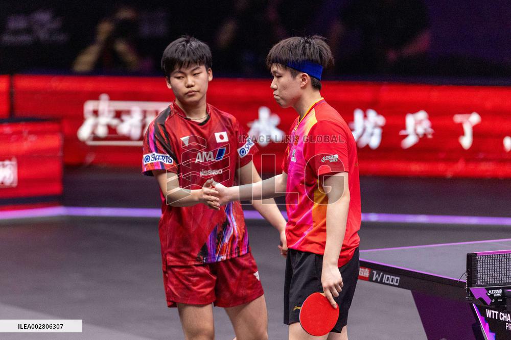 (SP)CHINA-CHONGQING-TABLE TENNIS-WTT CHAMPIONS-MEN'S SINGLES (CN)