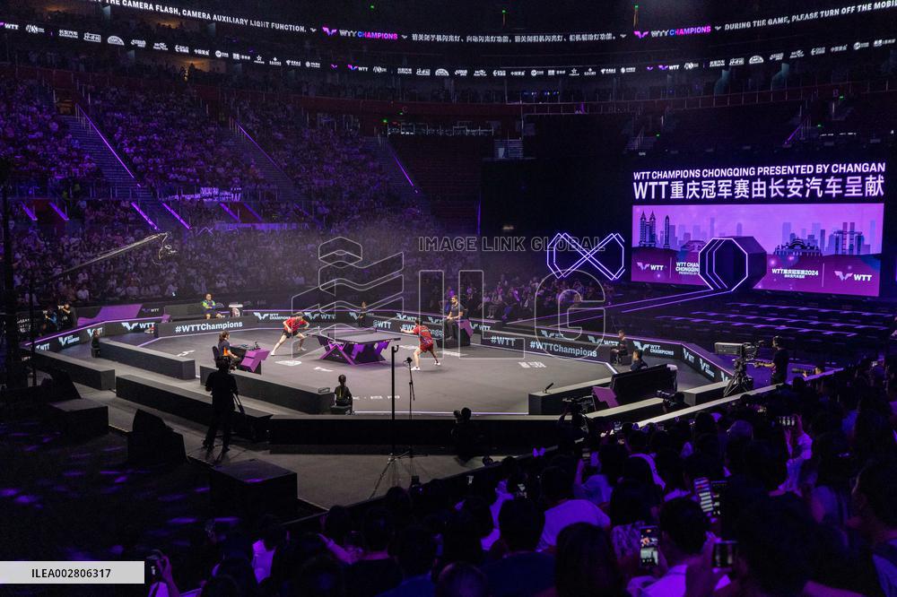 (SP)CHINA-CHONGQING-TABLE TENNIS-WTT CHAMPIONS-MEN'S SINGLES (CN)