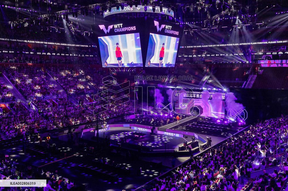 (SP)CHINA-CHONGQING-TABLE TENNIS-WTT CHAMPIONS-MEN'S SINGLES (CN)