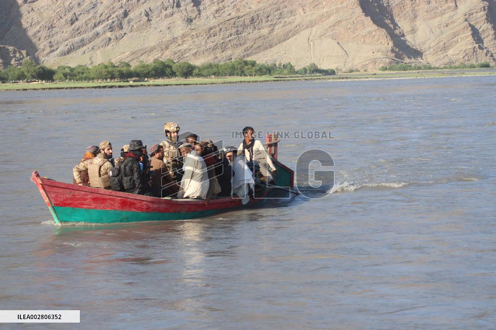 (SpotNews) AFGHANISTAN-NANGARHAR-BOAT ACCIDENT