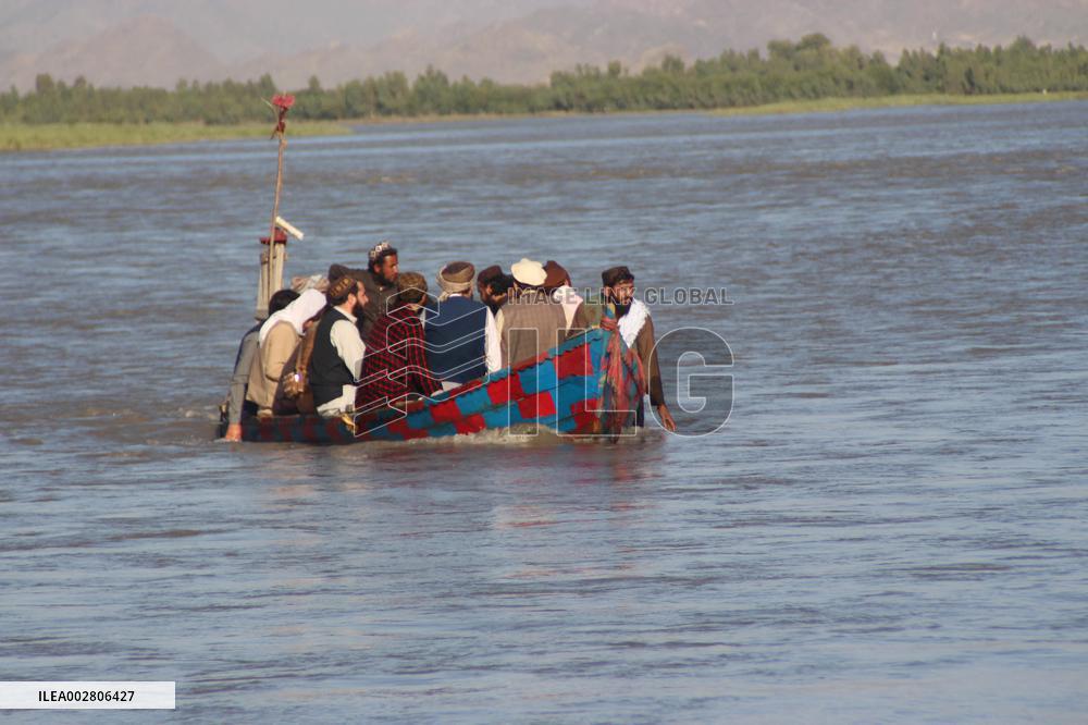 (SpotNews) AFGHANISTAN-NANGARHAR-BOAT ACCIDENT