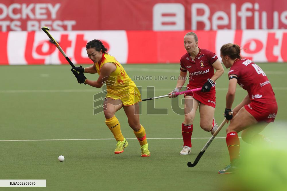 (SP)BELGIUM-ANTWERP-HOCKEY-FIH PRO LEAGUE-CHN VS BEL