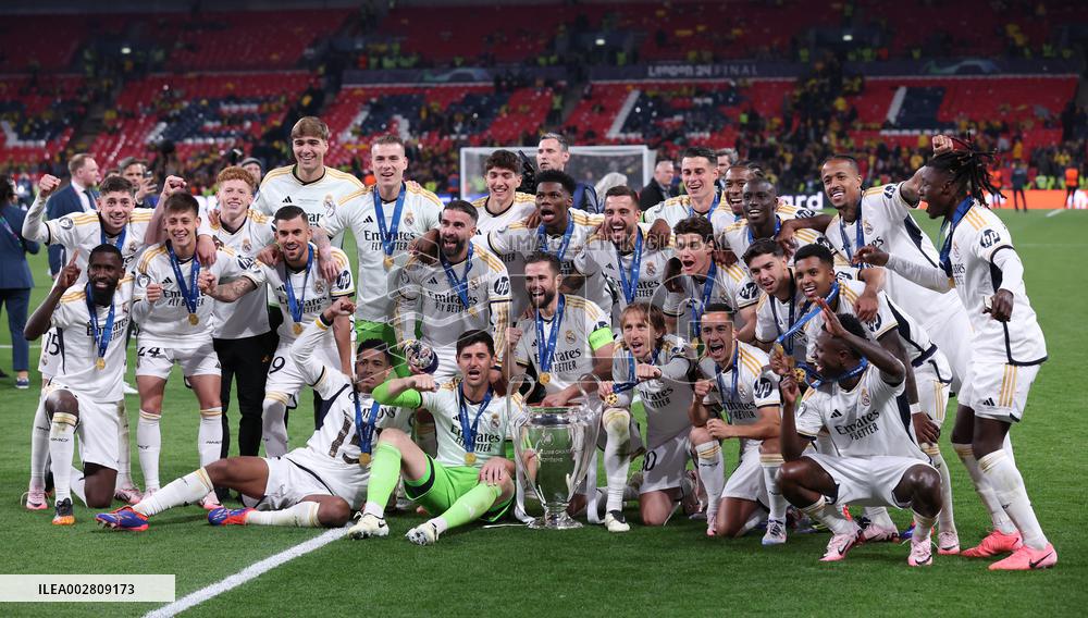 (SP)BRITAIN-LONDON-FOOTBALL-UEFA CHAMPIONS LEAGUE-FINAL-REAL MADRID VS DORTMUND