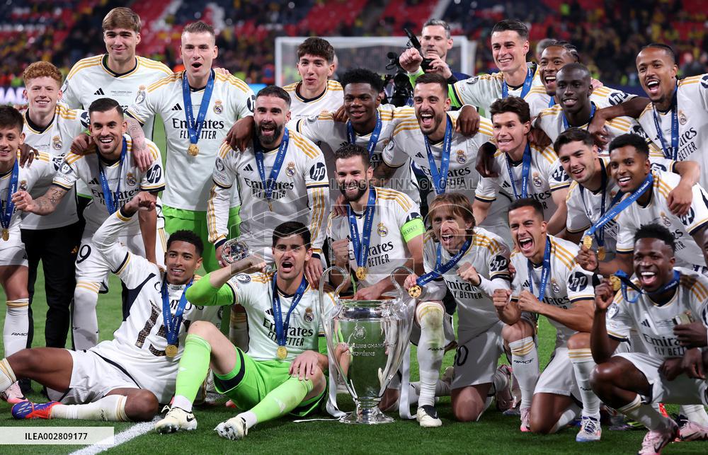 (SP)BRITAIN-LONDON-FOOTBALL-UEFA CHAMPIONS LEAGUE-FINAL-REAL MADRID VS DORTMUND